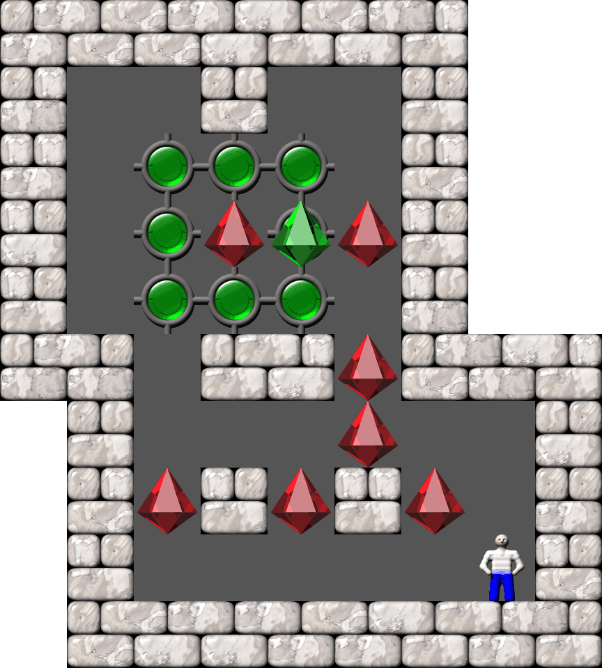 Sokoban Monry Collection level 165